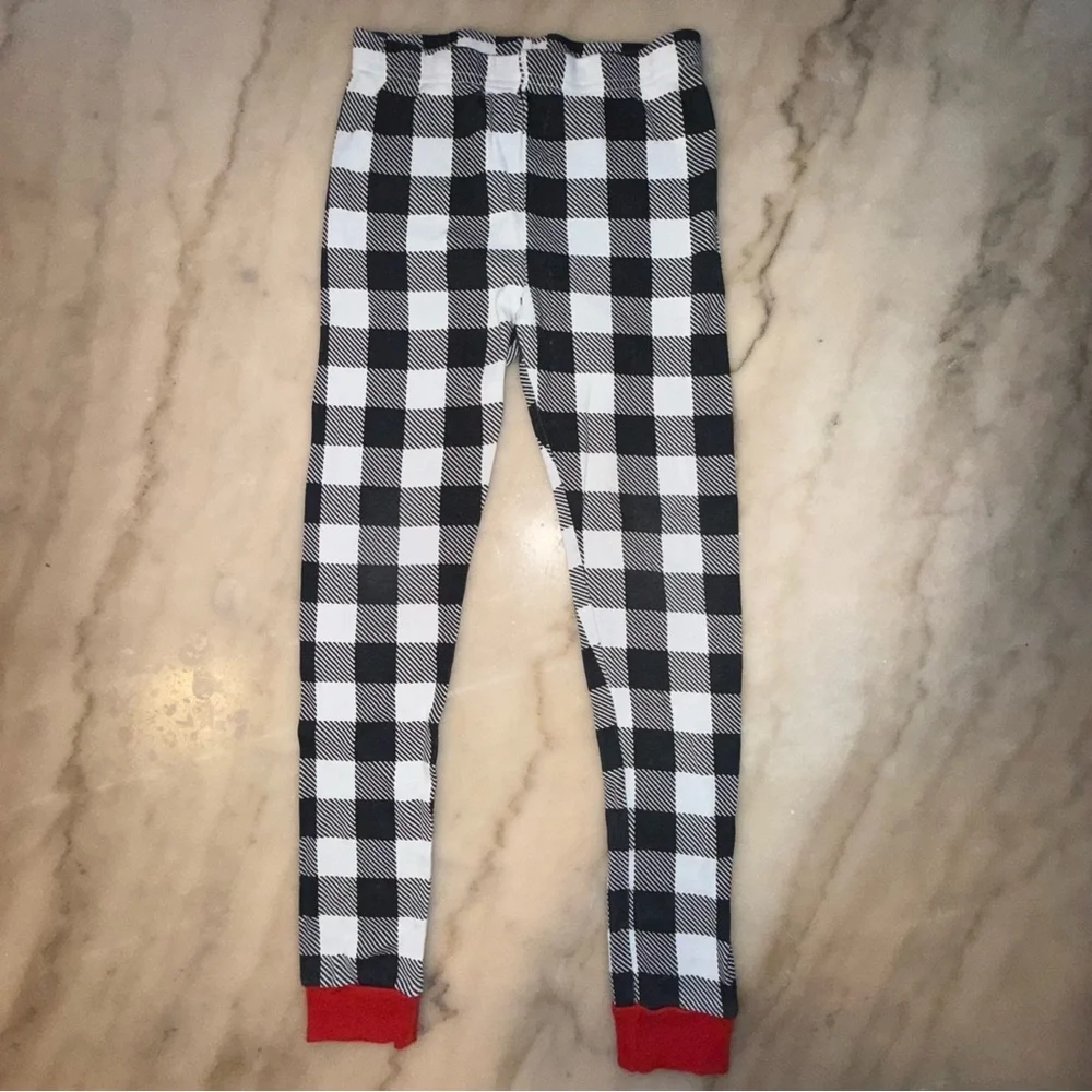 Carter's Kid 2-Piece Buffalo Check 100% Snug Fit Cotton Christmas Pajamas set 8